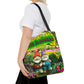 Late Bloomers Gnomes Tote Bag (available in three sizes)