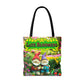 Late Bloomers Gnomes Tote Bag (available in three sizes)