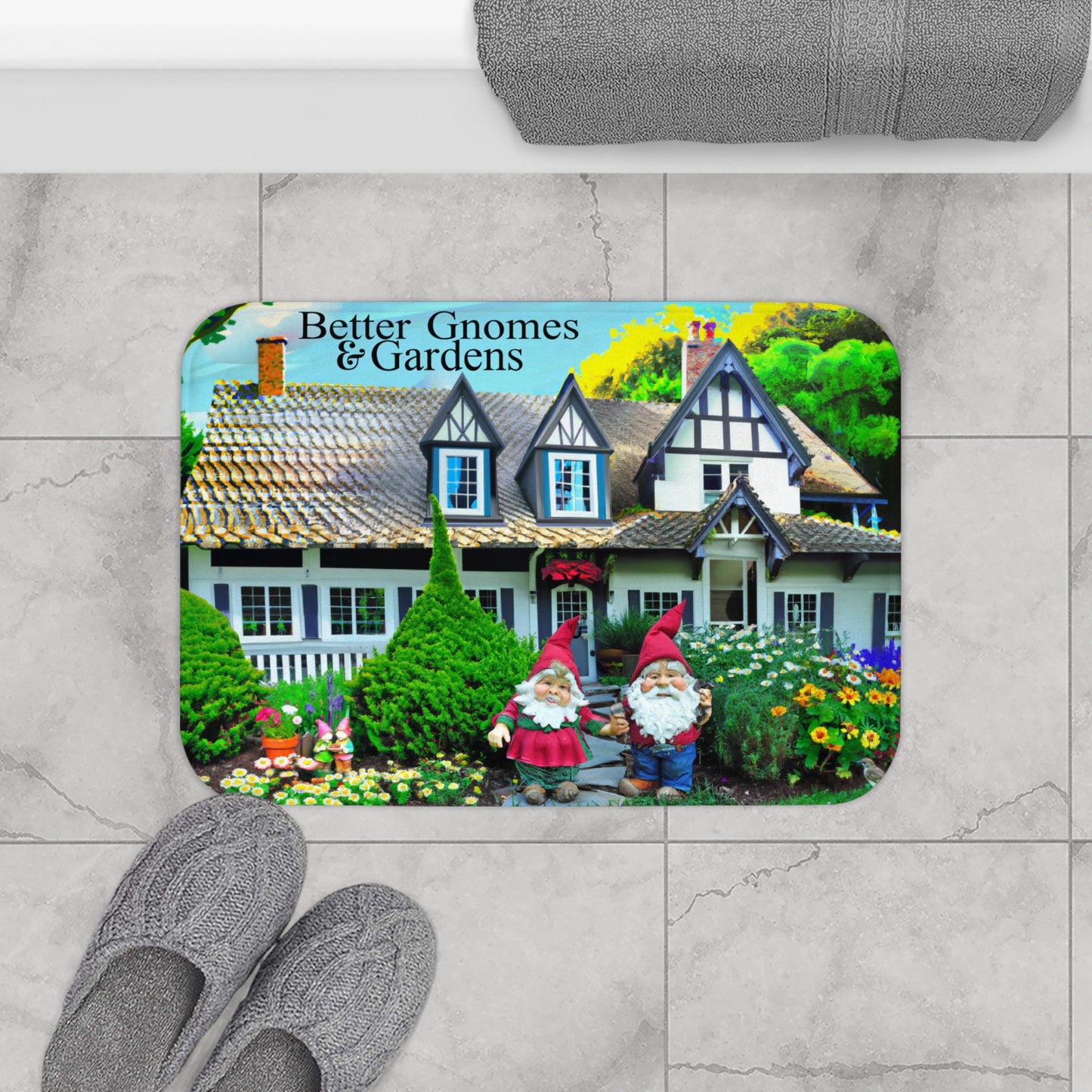 Better Gnomes & Gardens Mat (available in 2 sizes)