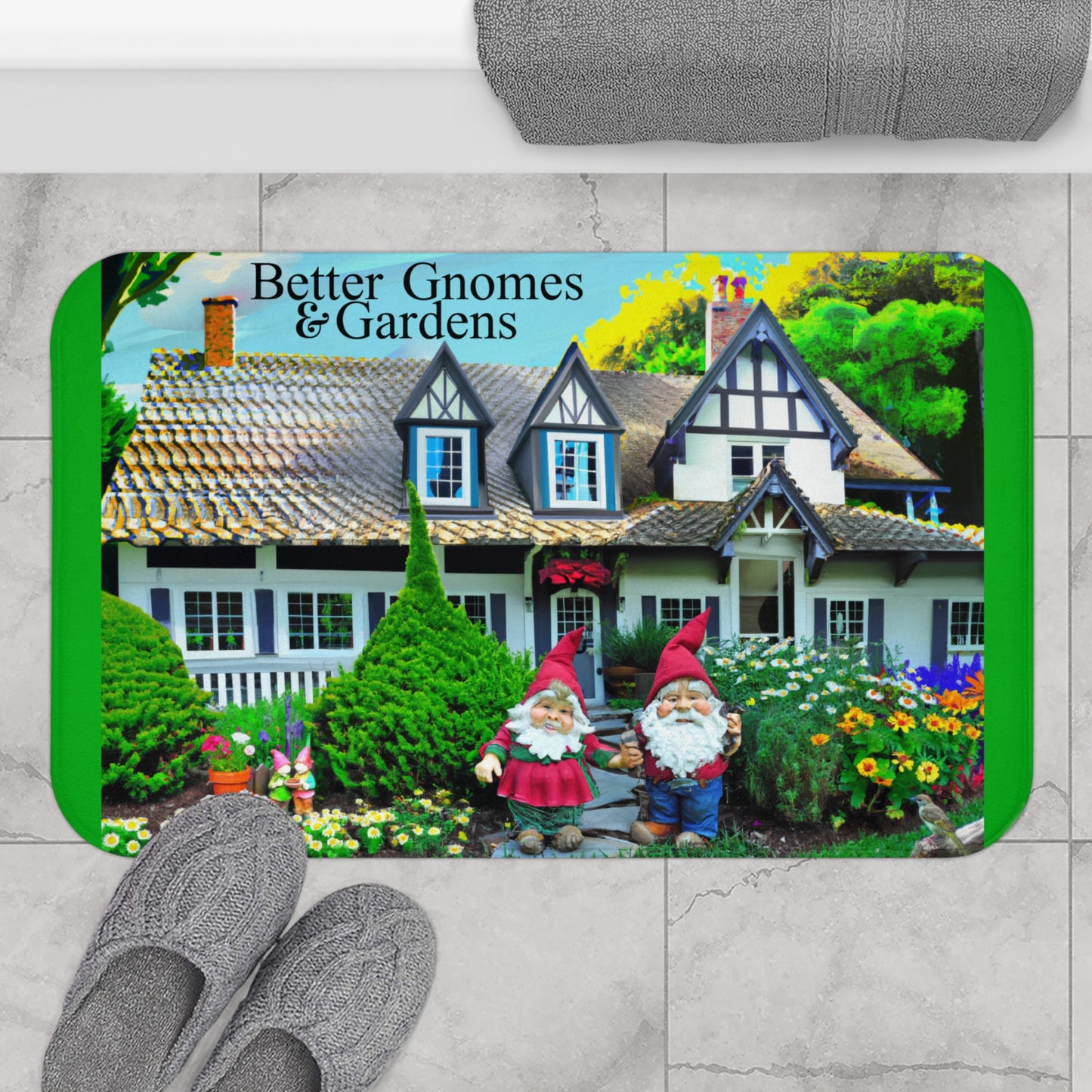 Better Gnomes & Gardens Mat (available in 2 sizes)