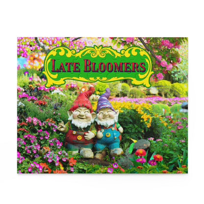 Late Bloomers Gnomes Puzzle (available in 120, 252, 500-Pieces)