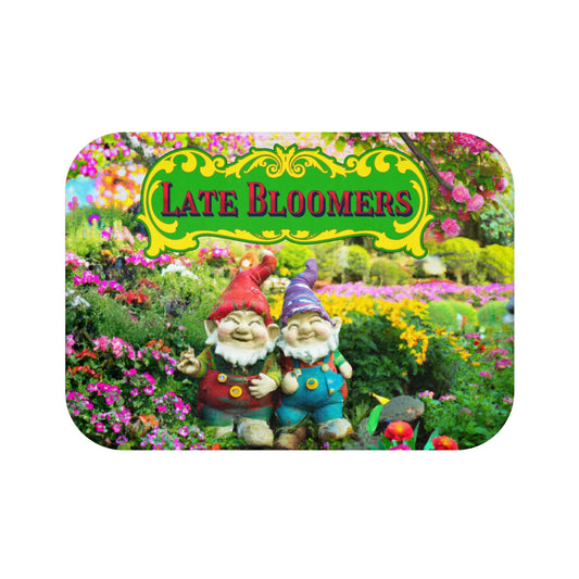 Late Bloomers Gnomes Mat (available in 2 sizes)