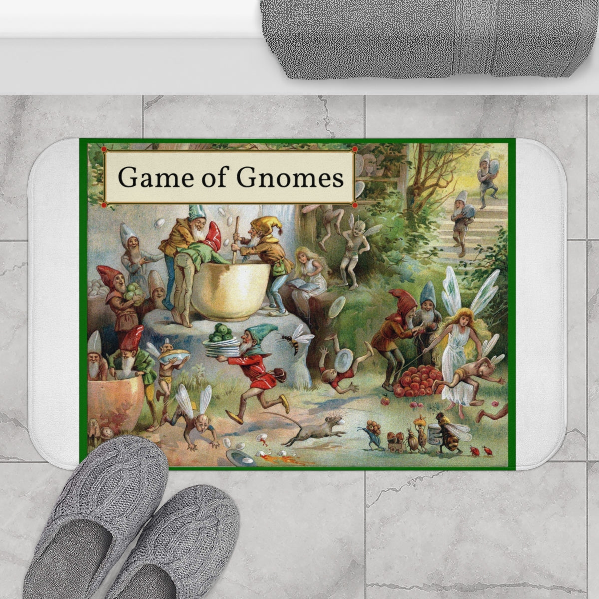 Game of Gnomes Mat (available in 2 sizes)