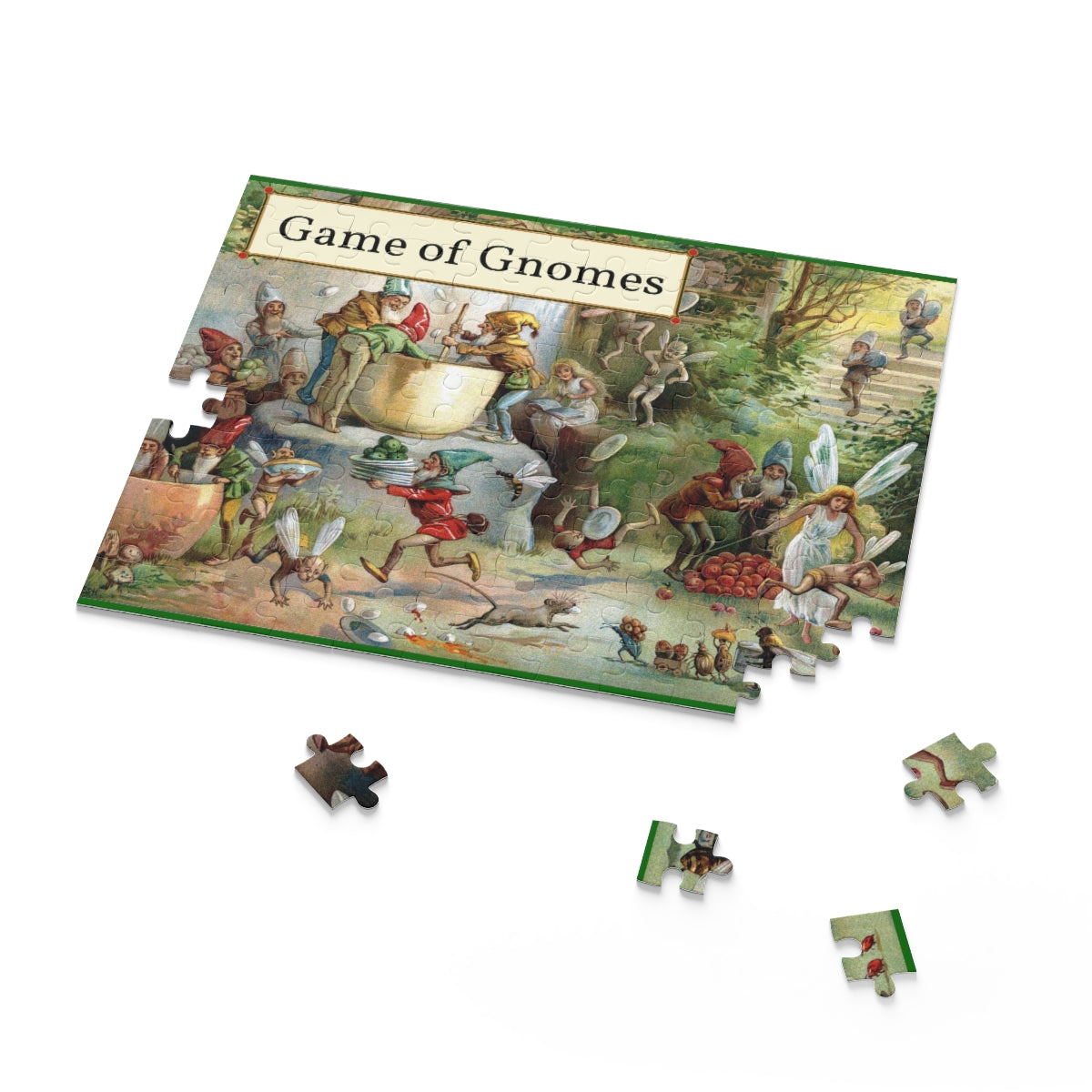 Game of Gnomes 120 Piece Puzzle in Gift Box